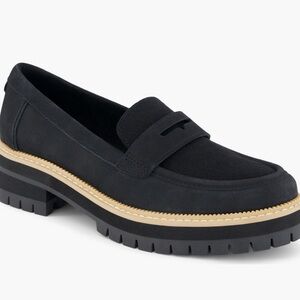 TOMS Black Cara Loafers